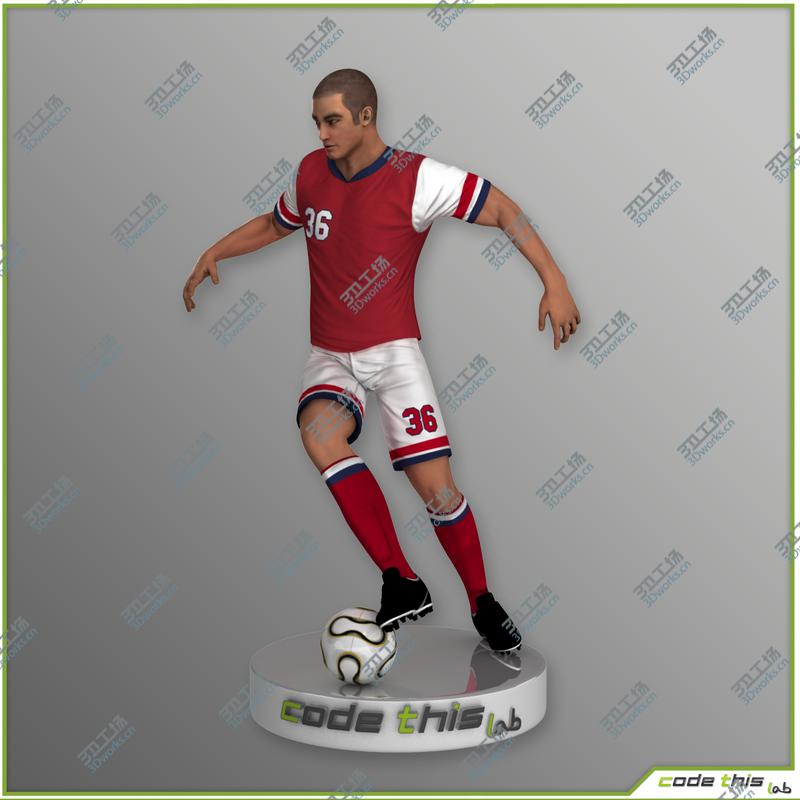 images/goods_img/20210114/White Soccer Player and White Soccer Goalkeeper CG/5.jpg